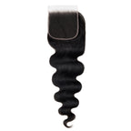 5*5 HD TRANSPARENT CLOSURE BODY WAVE