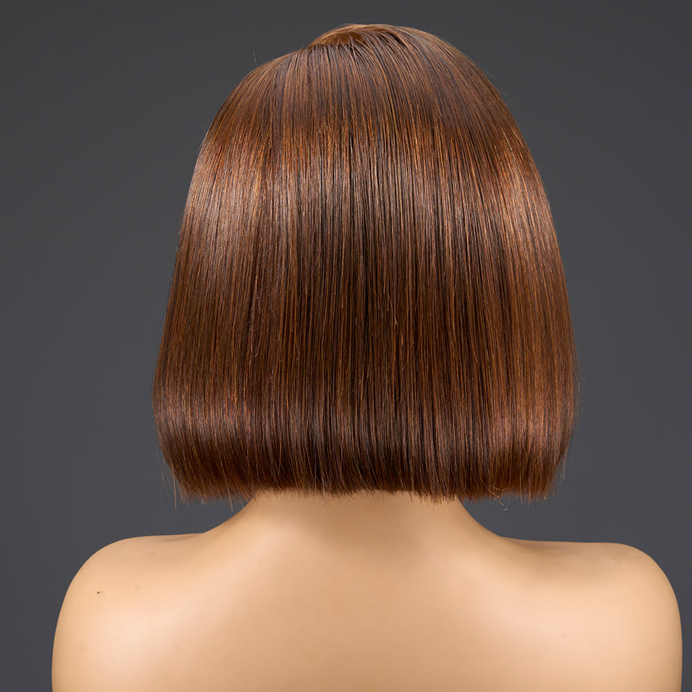 5*5 SDD VIETNAM BONE STRAIGHT BOB WIG 10"